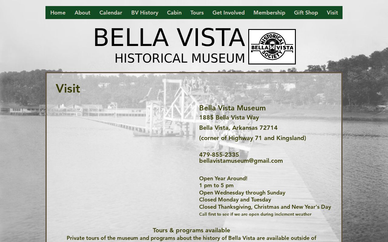 Bella Vista city directory research at Bella Vista Historical Museum