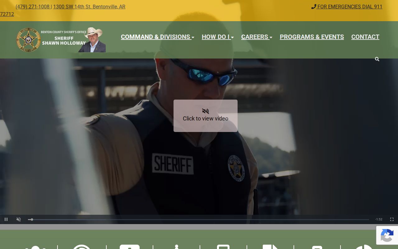 Bella Vista neighbors reference to Benton County Sheriff services